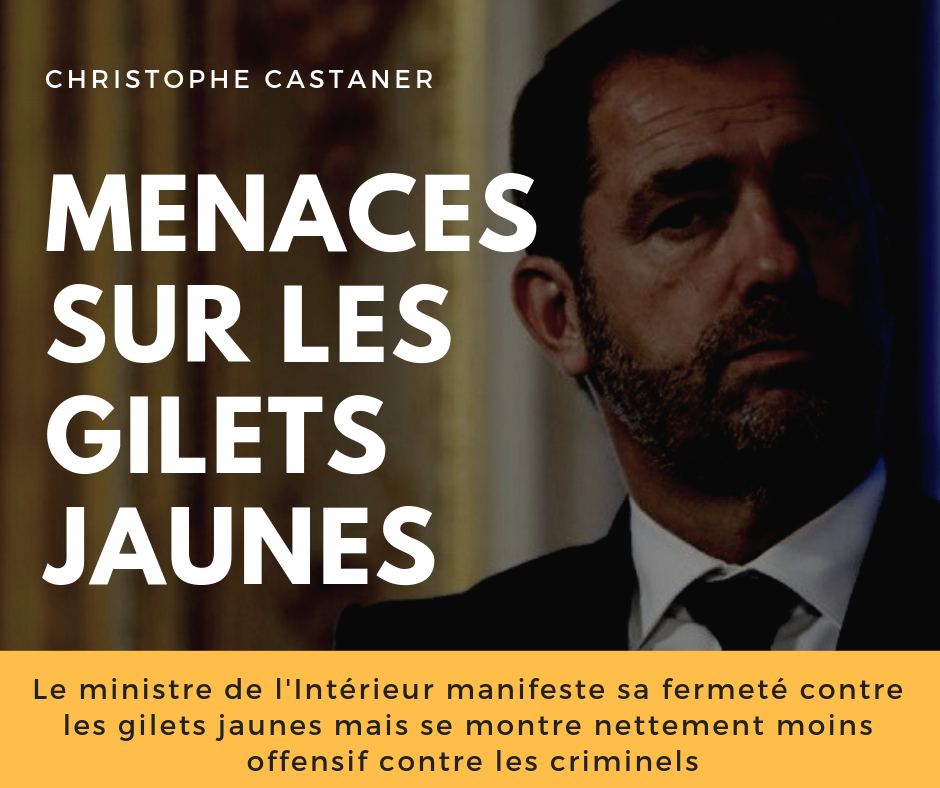 Read more about the article Ça va castagner contre les « gilets jaunes ». Et contre la délinquance, on fait …