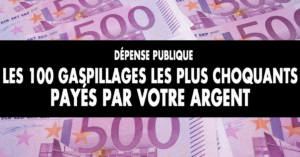 Read more about the article Dans une plongée au cœur de la gabegie, Jean-Baptiste Léon dresse un inventaire hallucinant des pires gaspillages payés par l’argent des Français.