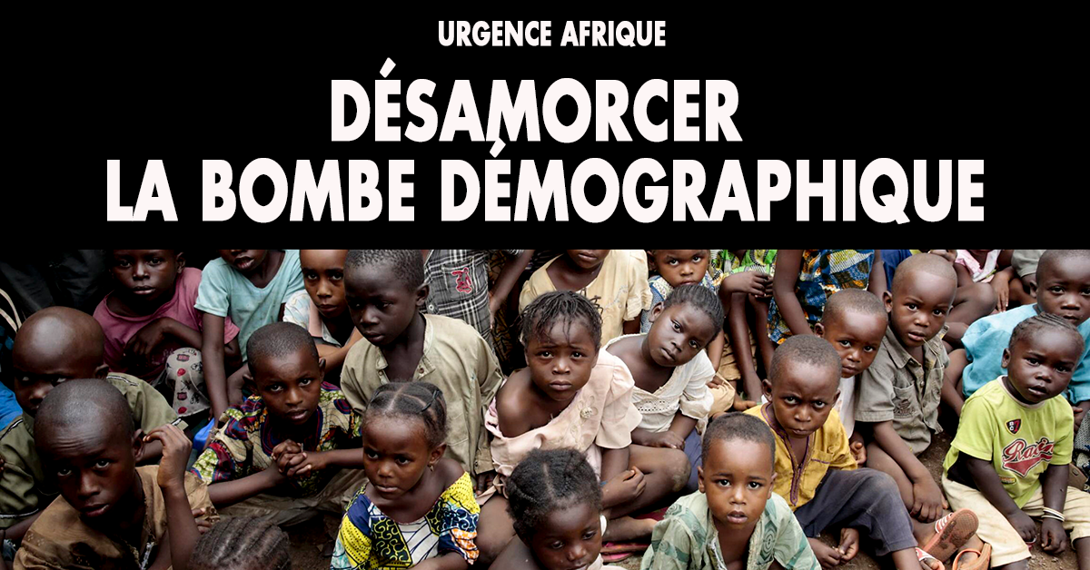 Read more about the article Pour s’en sortir, l’Afrique doit désamorcer la bombe démographique qui menace d’exploser à tout instant et de détruire l’Europe par la même occasion. Un  avertissement sans frais de Bernard Lugan.