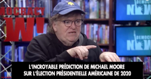 Read more about the article Le cinéaste de gauche Michael Moore, un des opposants les plus frénétiques au président Trump, a fait une étonnante prédiction sur les prochaines élections présidentielles américaines.