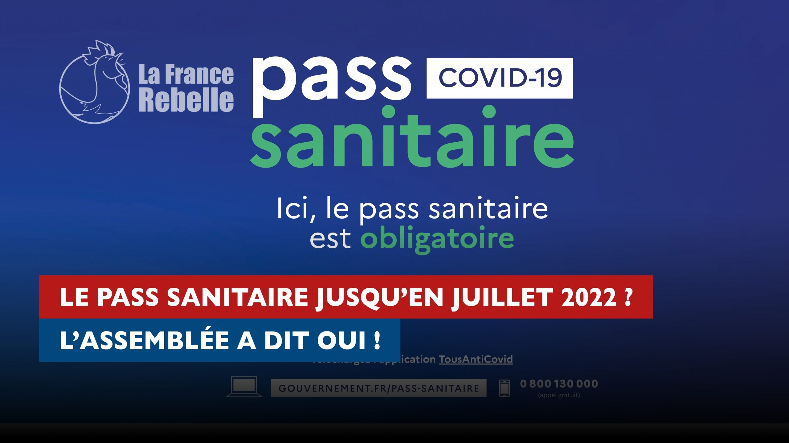 Read more about the article Le pass sanitaire jusqu’en juillet 2022 ?